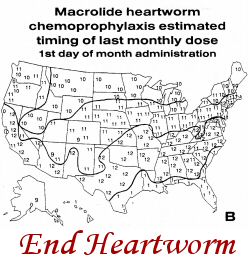 Heartworm Map B